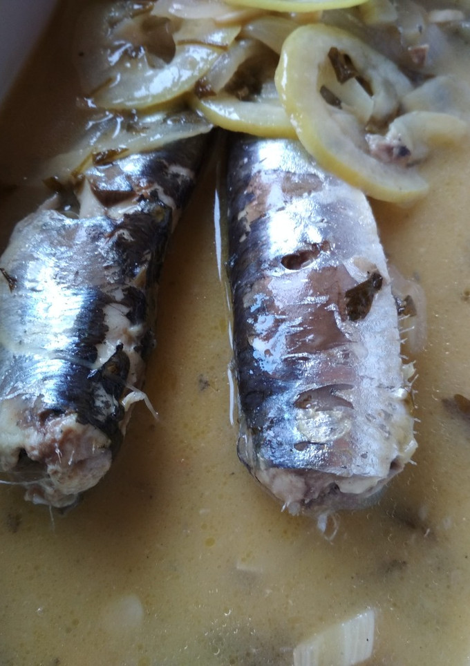 Una foto de Sardinas en salsa de cava