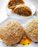 Pepper Buns (Easy Scallion Pancake Method)