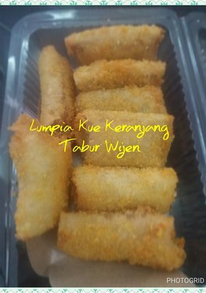 Foto resep Lumpia Kue Keranjang Tabur Wijen