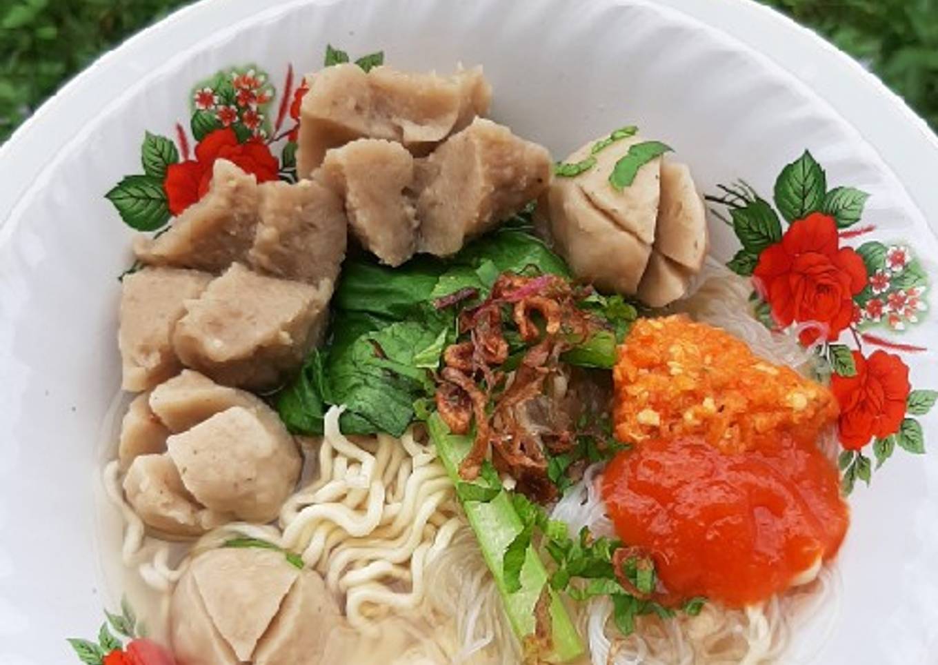 Bakso kuah bening dan seger