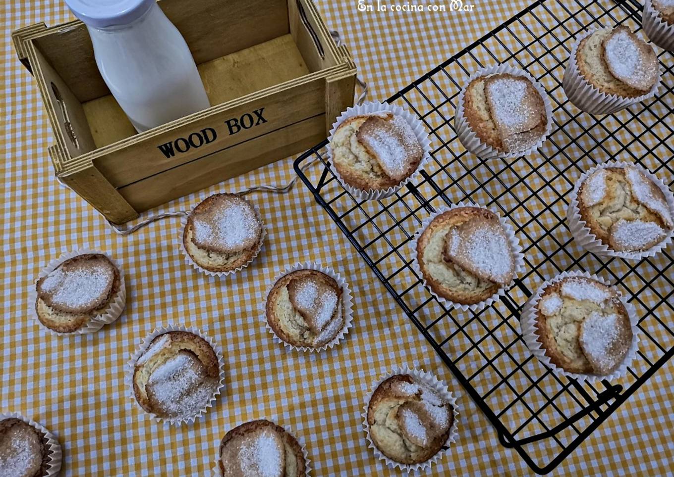Magdalenas de nata