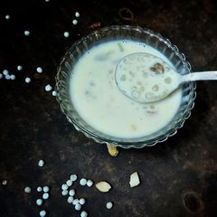 A picture of Sabudana Kheer.