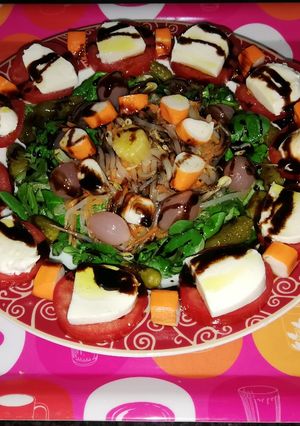 Una foto de Ensalada balsámica de rulo 🥗