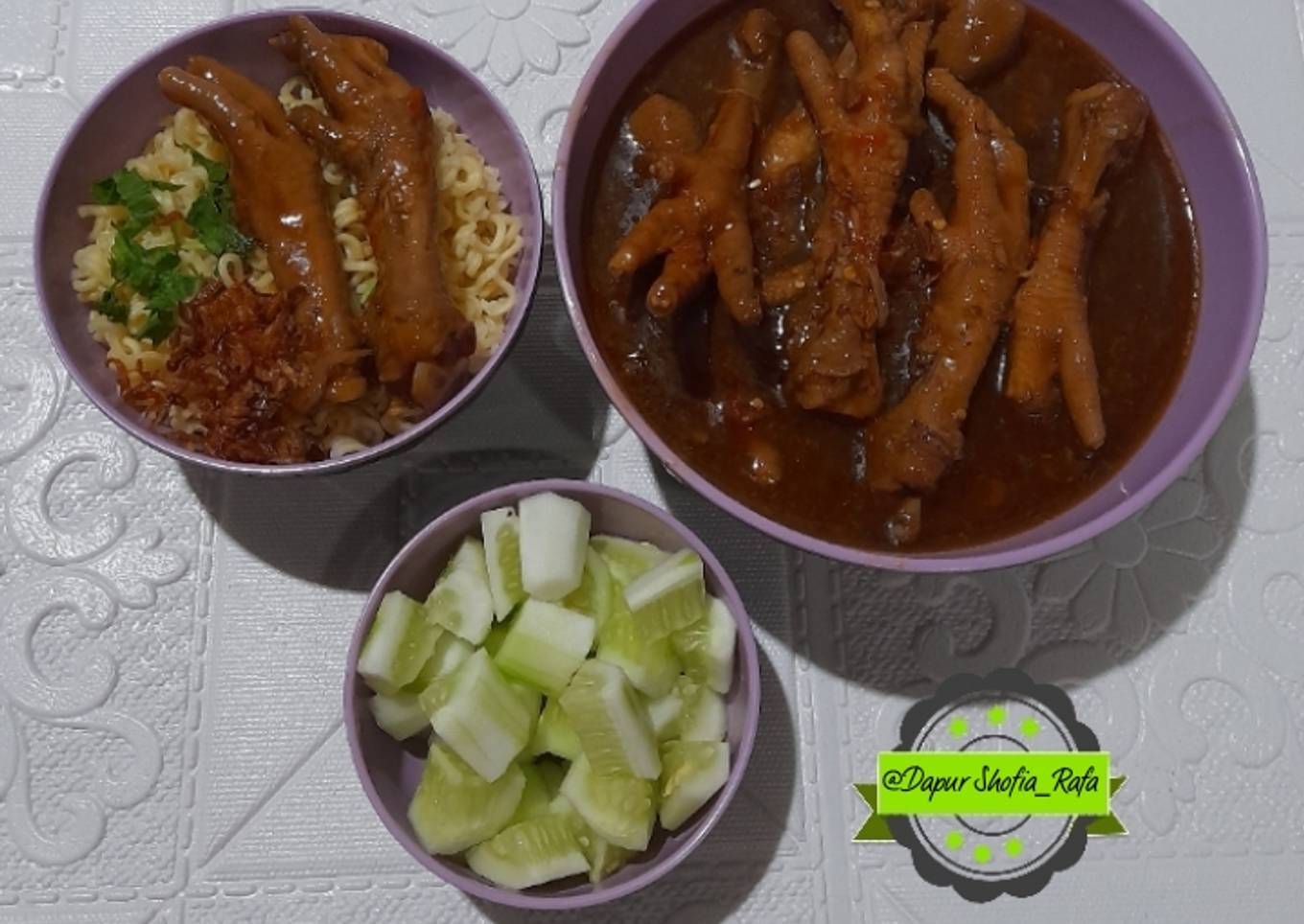 Ceker Kecap Pedas