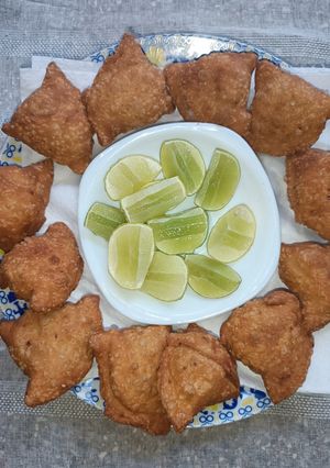 A picture of Peas Potato Samosa.