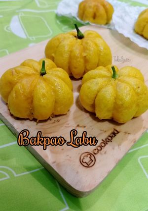 Foto resep Bakpao Labu