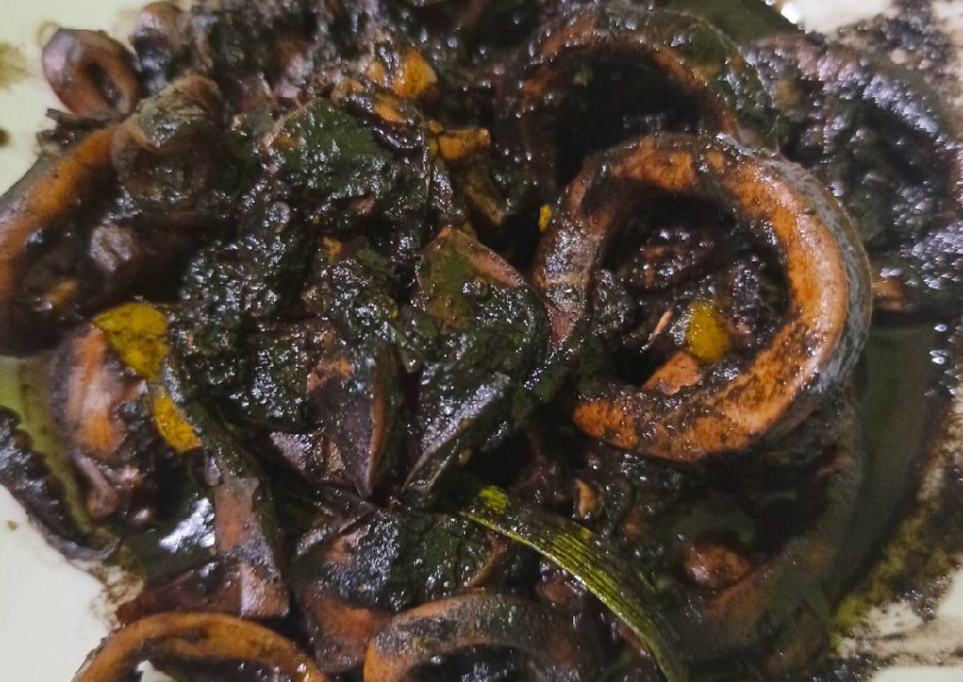 Cumi hitam goreng