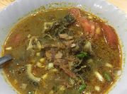 Gambar soto daging babat kikil
