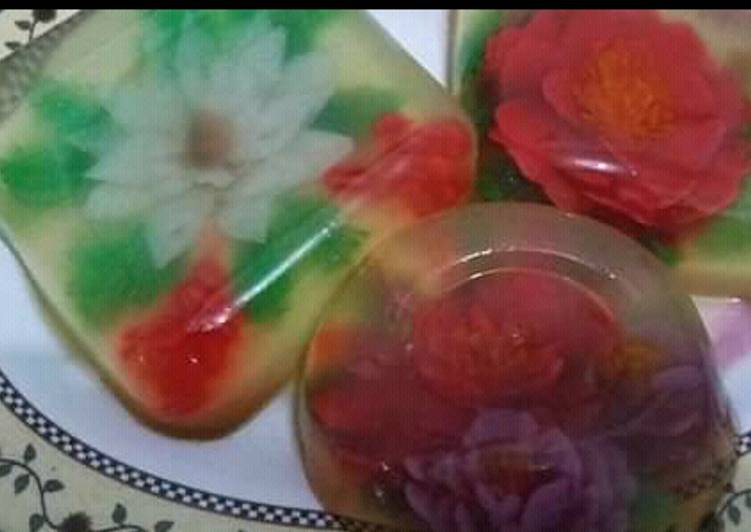 Bahan Puding suntik cantik | Bahan Membuat Puding suntik cantik Yang Lezat