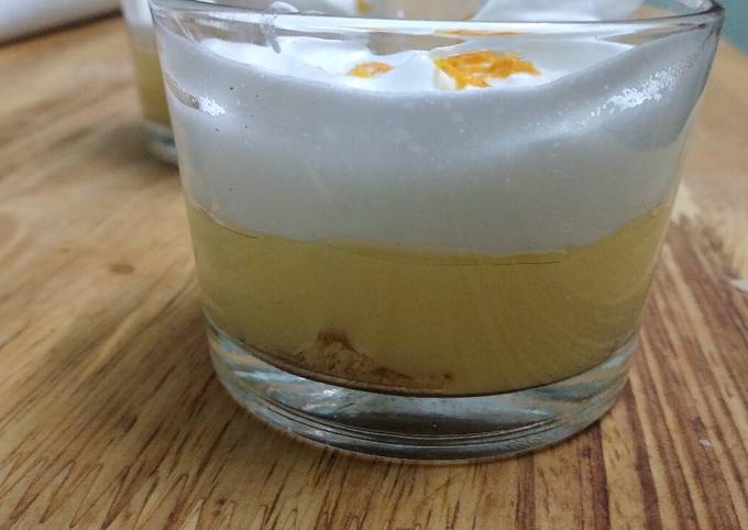 Tarte à l'orange en verrines de Nj Bel - Cookpad Tarte à l'orange en verrines de Nj Bel - Cookpad