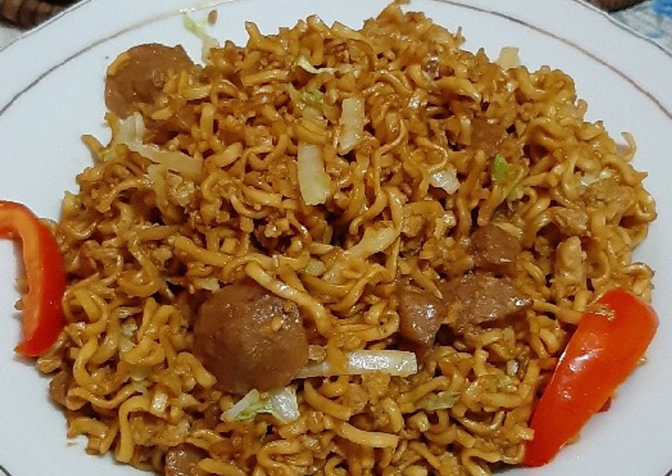 Mie Goreng Telur Bakso