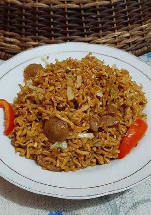 Foto resep Mie Goreng Telur Bakso
