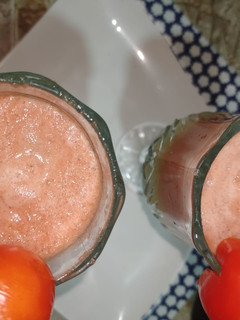 A picture of Tomato And Cucumber Mocktail.