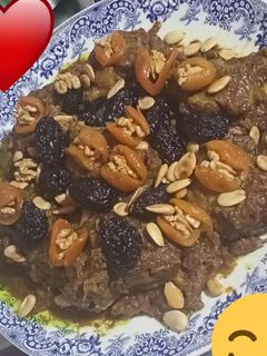 صورة لوصفة اللحم بالدغميرة