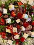 Salade de fêta, roquette