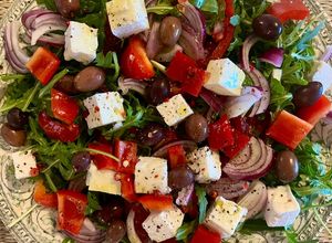 Une photo de Salade de fêta, roquette