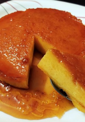 A picture of Caramel Bread Pudding | Eggless & Without Oven | Custard Bread Pudding | Steam Pudding.
