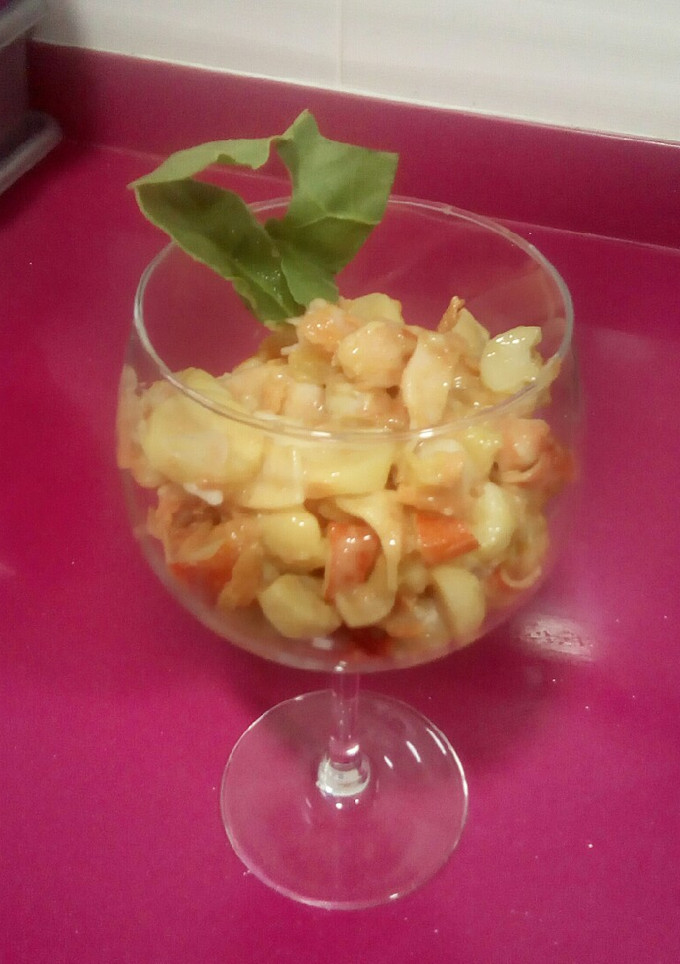 Una foto de Ensaladilla de marisco