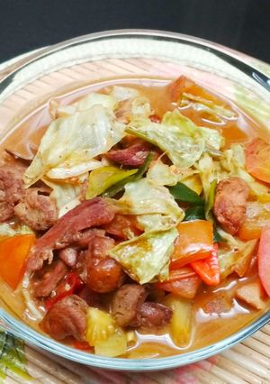 Foto resep Tongseng ayam cemplung cemplung