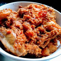 A picture of Chingri macher malai curry(prawn malai  curry).