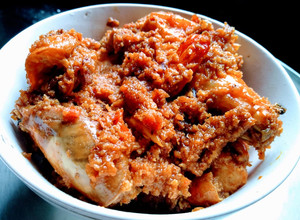 A picture of Chingri macher malai curry(prawn malai  curry).