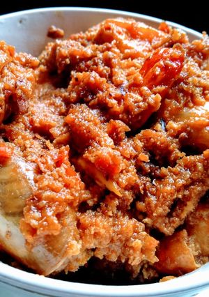 A picture of Chingri macher malai curry(prawn malai  curry).