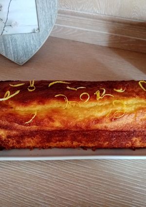 Une photo de Gâteau au yaourt citron