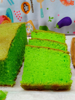 Foto resep Condensed milk pandan pound cake