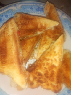 Toasted bread ii ainihin hoton girkin