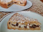 Una foto di sbriciolata con ricotta