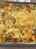 Nachos con Carne y Verduras
