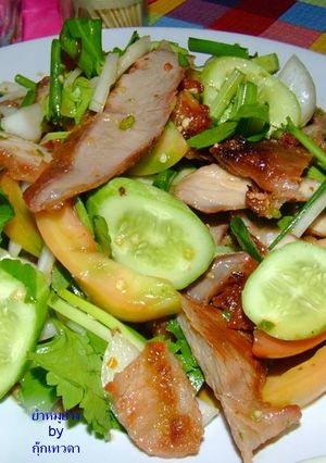 รูปของ ยำหมูย่าง
