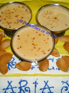 Una foto de Yogurt de turrón