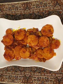 عکسی از دستور سوسیس بندری
