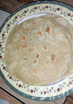 A picture of Chapati recipe.
