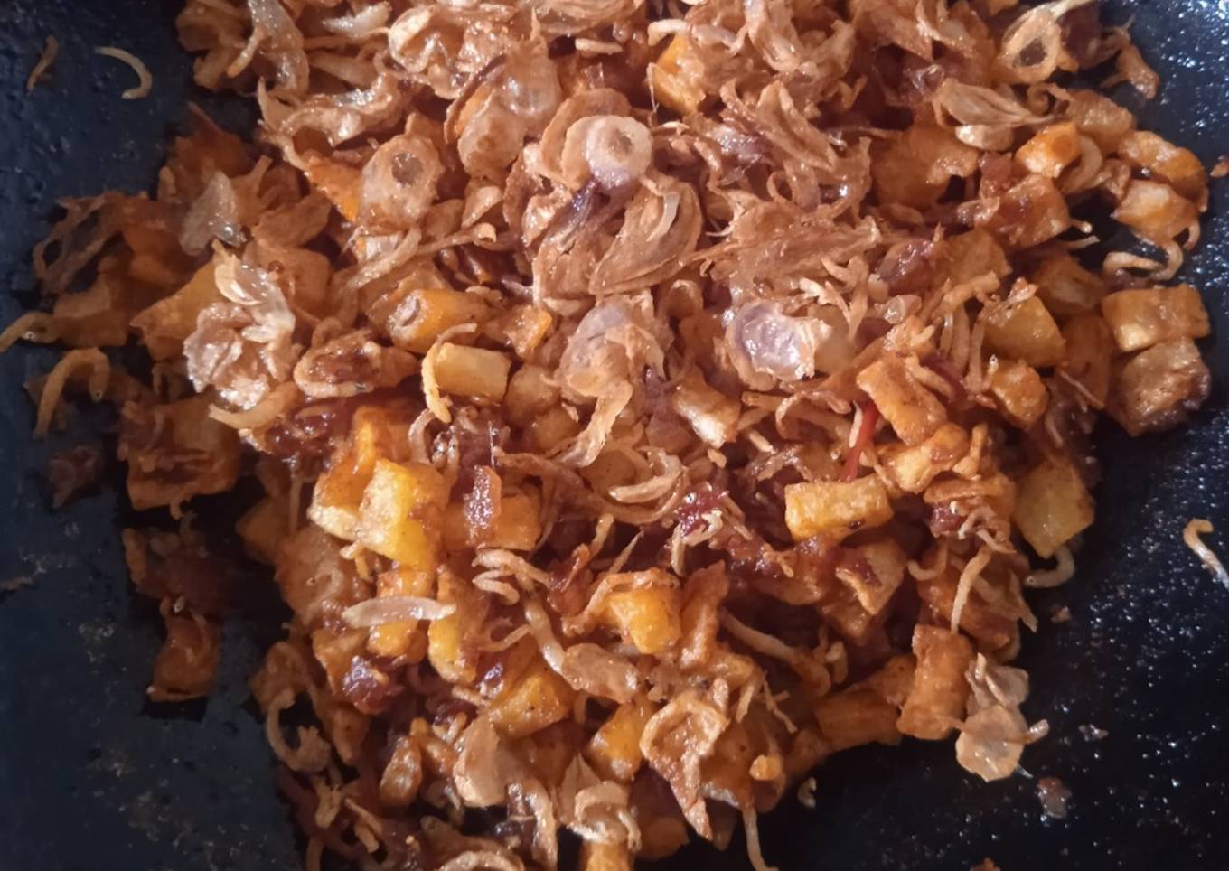 Sambal goreng kentang teri medan