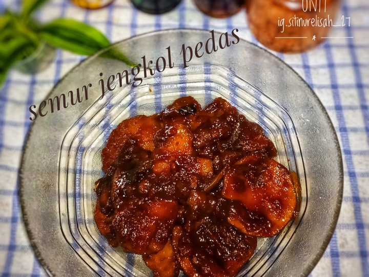 Langkah Mudah untuk Menyiapkan Semur jengkol pedas Anti Gagal