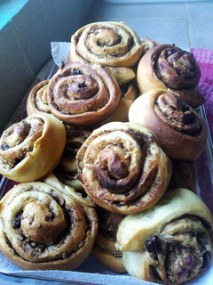 Una foto de Rolls De Manzana Y Canela