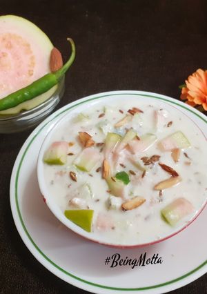 A picture of Aamrood Almonds Koshimbir.