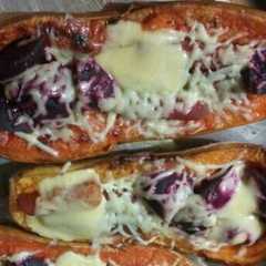 Una foto de Zapallo relleno