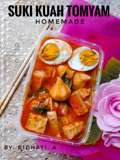Foto resep Suki Kuah Tomyam Homemade