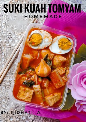 Foto resep Suki Kuah Tomyam Homemade