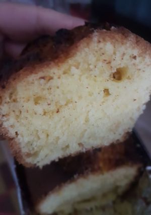 Una foto de Budín de limón