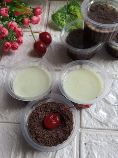Foto resep Puding Coklat Vla Vanila