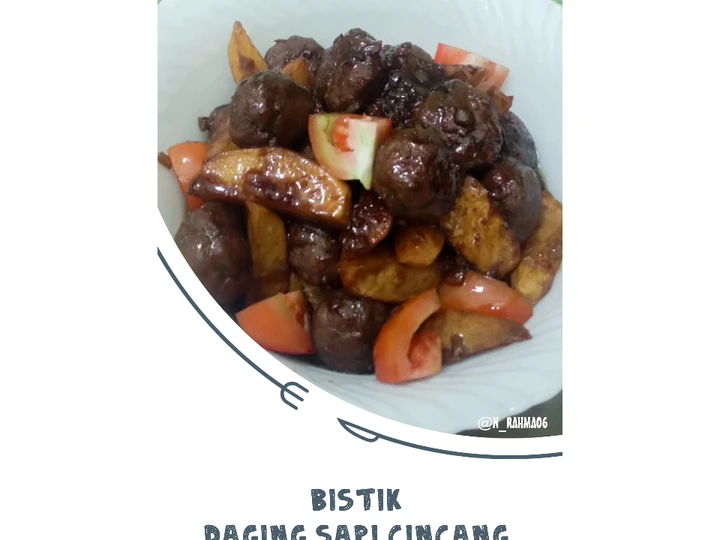 Cara Gampang Membuat Resep Bistik Daging Sapi Cincang Anti Ribet, Mantap
