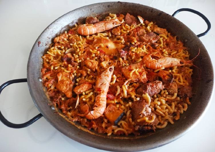 Fideuá de pescado