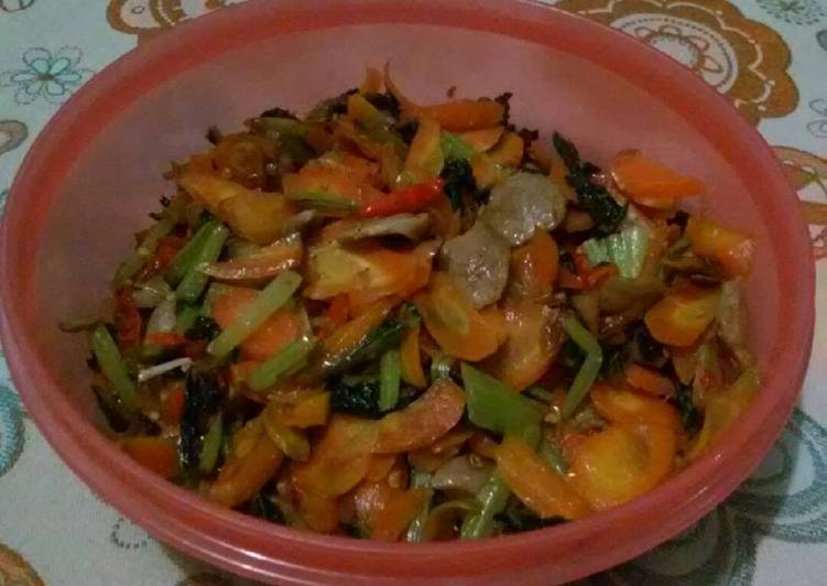 Bagaimana Membuat Oseng-Oseng Jeletot ala Dintang, Sempurna