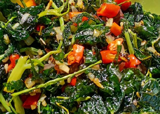 Resep Kangkung Krispi ala Devina hermawan yang Bikin Ngiler