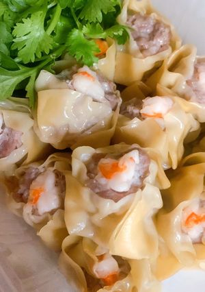 รูปของ ขนมจีบหมูหน้ากุ้ง