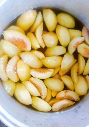 Hình của món Trà đào.